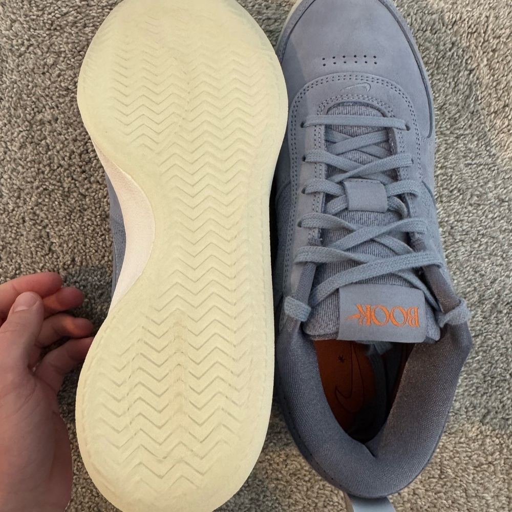 Nike Men’s Devin Booker signature shoe Book 1 Sneakers with Orange Logo - Picture 4 of 8